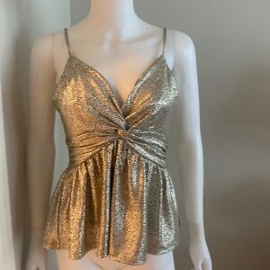 Skies Are Blue Metallic Cami